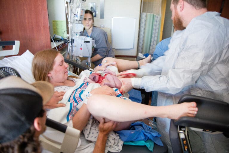 The Ultimate Oklahoma City Birth Prep: 9 Surprising Options You Have For Hospital Birth | Oklahoma City Newborn Photographer